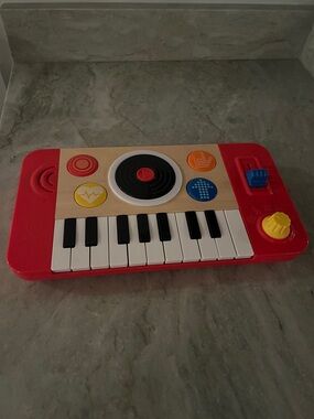 Hape DJ Mix & Spin Studio | Baby Toddler Music Toy Age 1+ | Musical Instrument